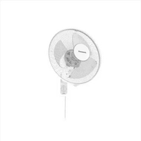 Panasonic Kipas Angin Dinding Wall Fan 3 Baling 3 Kecepatan F-EU409-K / F-EU409-W F-EU409-W (WHITE)