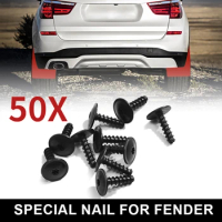 10/50Pcs/Set Engine Cover Undertray Splash Guard Wheel Arch Torx Screws Fastener Clips Universal For VW For Aud Clips