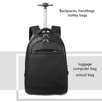 20 Inch Boarding Travel Bag Trolley Case Laptop Tablet Computer Storage Box Business Backpack Waterproof Tote Handbag Schoolbag