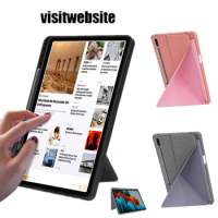 With Pencil Holder Case For Samsung Galaxy Tab S7 FE T730 12.4 Smart Stand Tablet Cover For Samsung Tab S7 Plus T970/Tab S7 Case