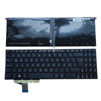 Turkey Latin Spanish Backlight Keyboard For ASUS Vivobook Pro X580 X580GD N580 N580GD Laptop Backlit Keyboards 5605SP00 5605LA00