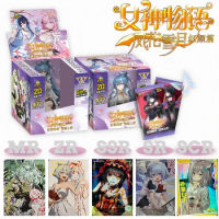 Anime Goddess Story collection set of cards SSR SCR ZR MR SR SZR XR INS series Tokisaki Kurumi Children's toys Board game card