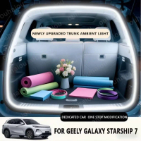 Dải đèn LED cho hành lý phía sau, Dành cho GEELY GALAXY STARSHIP 7, Dải đèn nội thất hành lý, Phụ ki