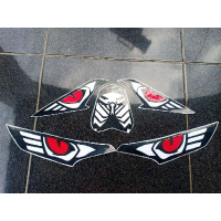 STIKER LAMPU DEPAN BELAKANG SUPRA X 125 INJEKSI