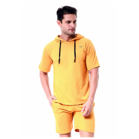 Hamlin Vincent Setelan Hoodie Pria Sweatshirt Set Casual Motif Polos Material Baby Terry ORIGINAL - 