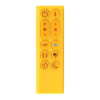 Replacement Remote Control for Dyson HP04 HP05 HP06 HP09 Air Purifier Fan Heating and Cooling Fan (Golden Yellow)