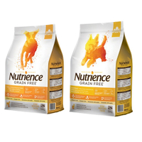 Nutrience紐崔斯 無穀養生犬糧 成犬/小型犬-火雞肉+雞肉+鯡魚(放養火雞&amp;漢方草本) 2.5kg(5.5lbs)(購買第二件贈送寵物零食x1包)