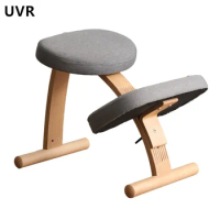 UVR Computer Game Chair for Home Use Children Study Chair Solid Wood Lift Chair Kneeling Chair Bedroom Ergonomic Office Chair