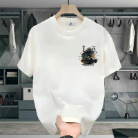 【COD】Summer T-shirt American style short sleeve for men and women fashion brand pure Polyester roun