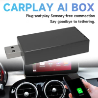 Car Carplay AI Box System Smart AI Box Wireless Carplay Fast Connect Car Electronics Accessories Wireless Carplay Adapter