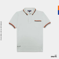 Pakaian Baju Kaos Shirt Polo Pria Polos Array Golf Kasual Distro Putih