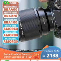 【 Do Brasil 】 Viltrox AF 85mm F1.8 II Full Frame Mirrorless Camera Lens for Sony ZVE10 A7IV A7III A7 Nikon Z Fujifilm XF 85 1.8