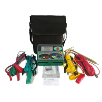 เครื่องทดสอบความต้านทานดิจิตอล DUOYI DY4100 เครื่องวัดสนามโลก มัลติมิเตอร์ พร้อมความแม่นยำที่สูงขึ้น