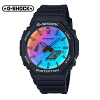 G-SHOCK GA-2100 Watches for Men Symphony Quartz Fashion Casual Outdoor Sport Shockproof Auto Date LED Digital Display Man Clock