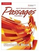 Passages 1 Student\'s Book with Audio CD/ CD-ROM 3/e Richards  Cambridge
