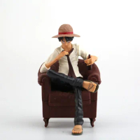 Comic Cute Action Figure One Piece Monkey D Luffy Sabo Ace Luffy Gear One Piece Figurine toys Birthday Baking Decoration