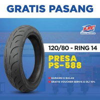 Ban Motor Ring 14 - 120/80 Presa PS-588 (Ban Motor PCX 150)