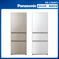 【Panasonic 國際牌】450公升一級能效無邊框鋼板系列右開三門變頻冰箱(NR-C454HV)