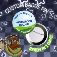 Custom Badges, Pins, Collectibles (Read Desc Before Buying)