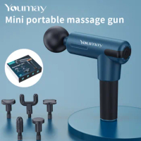Youmay Profession Massage Gun Body Muscle Deep Tissu Massager Muscle Pain Exercising Relaxation Slimming Shaping Fascial Gun