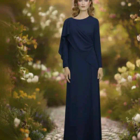 Designer Jubah Muslimah Fashion wanita dengan Gaya Elegan dan Stylish Bahan Como Crepe Ironless unt
