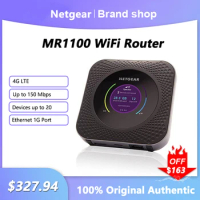 Unlocked Netgear Nighthawk MR1100 WiFi Router 4G LTE Download Speeds Of Up To 1 Gbps Signal Repeater