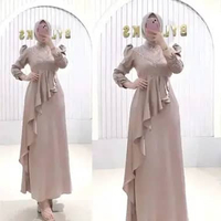 Gamis Kharisma Dress Muslim Wanita Gamis Terbaru Longdress nude Semua Ukuran