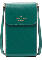 Kate Spade Kate Spade Madison North South Flap Phone Crossbody Bag in Deep Jade kc592