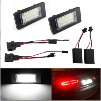 ไฟส่องป้ายทะเบียน LED เหมาะสำหรับ BMW 1 Series, 3 Series, 5 Series, X Series, E90 / 91/92/93, E39, E