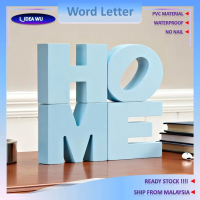 Tulisan Deco PVC Letter Huruf Letter Box Home Party Table Sign Home Decoration Alphabet Letter Block