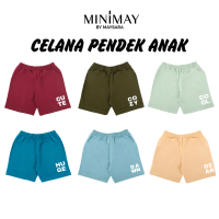 Celana Pendek Anak Kolor Word Pants Laki-Laki Perempuan 12345 Tahun Maysara