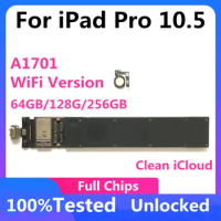 A1701 For iPad Pro 10.5 2017 Motherboard Original Unlocked Clean icloud WIFI Version Support IOS Update Full Chips 32/64/128g