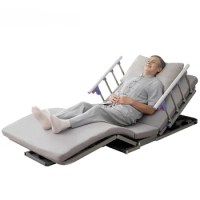 Portable Folding Homecare Nursing Bed 3 Functions Electric Hospital Bed with Mattress