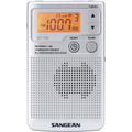 SANGEAN DT125 二波段數位式口袋型收音機 - 銀色，64x106.5x30mm，19個預設電台