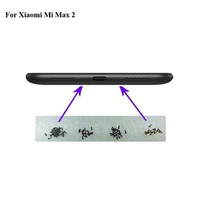 2pcs For Xiaomi Mi Max 2 Max2 Buttom Dock Screws Housing Screw nail tack Mi Max2 Max 2 Phones Screw nail