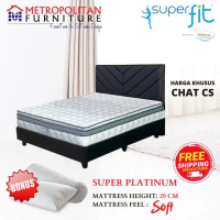 Kasur Springbed Comforta SuperFit Super Platinum Spring bed matras