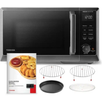 TOSHIBA 6-in-1 Inverter Countertop Microwave Oven Healthy Air Fryer Combo, MASTER Series, Broil, Convection, Speedy Combi