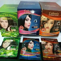 Cultusia Hair Color Shampoo / Shampo Semir Noni BLACK