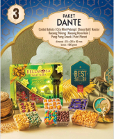 Bellarosa DANTE SERIES - kue lebaran 2022 - paket kue kering - coklat lebaran - kacang lebaran