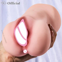 Sex Tooys For Men Realistic Vagina Male Masturbator Cup Pussy Ass Double Layers Sexy Ass Soft Silicone Sex Doll Sexual Toys