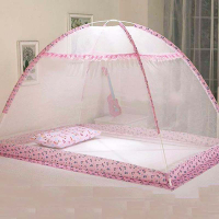 Ruang besar kartun dilipat nyamuk bersih untuk kanak-kanak katil khemah bayi kanopi bayi katil mudah alih mongolia Yurt kelambu nyamuk