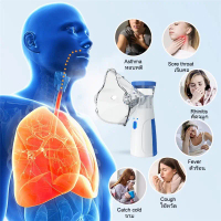 ส่งฟรี. Professional baby nebulizer equipment adult ultrasonic Health Care baby nebulizer machine