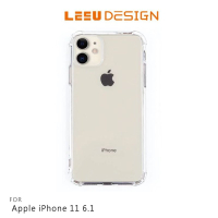 LEEU DESIGN Apple iPhone 11 6.1吋 傲熊冰封 氣囊鋼化玻璃殼【APP下單4%點數回饋】