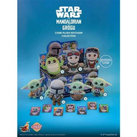 HOT TOYS PPLU112N THE MANDALORIAN & GROGU COSBI PLUSH KEYCHAIN COLLECTION RANDOM 62390