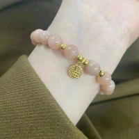 Gelang Tangan Giok Strawberry crystal#Gelang Giok Strawberry#Gelang Giok Asli#Gelang Manik-Manik#Gel