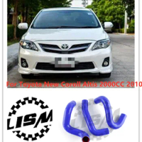 3PCS Silicone Coolant Radiator Hose For Toyota New Coroll Altis 2000CC 2010 Replacement Auto Parts Upper and Lower
