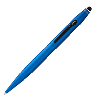 CROSS觸控筆+原子筆兩用金屬藍色*AT0652-6