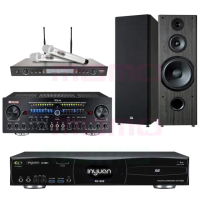 【音圓】S-2001 N2-550+Zsound TX-2+SR-928PRO+FNSD OK-901B(點歌機4TB+擴大機+無線麥克風+喇叭)