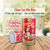 Hộp Cháo Sen Bát Bảo Minh Trung-Cháo Ăn Liền.Đầy Đủ Các Loại.Không Chất Bảo Quản - 365g