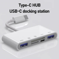 OTG Adapter HDMI 3 5 mm Jack SD TF Lightning USB-C HUB Docking Station for iPhone Mobile iPad Tablet MacBook Laptop Accessories